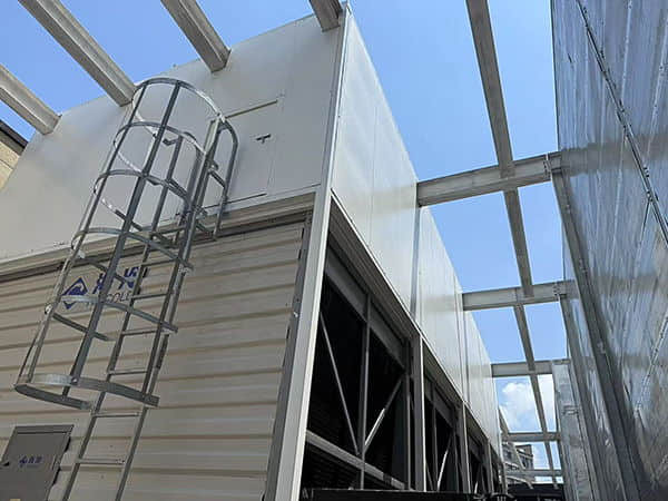 平湖銀泰百貨冷卻塔噪聲治理